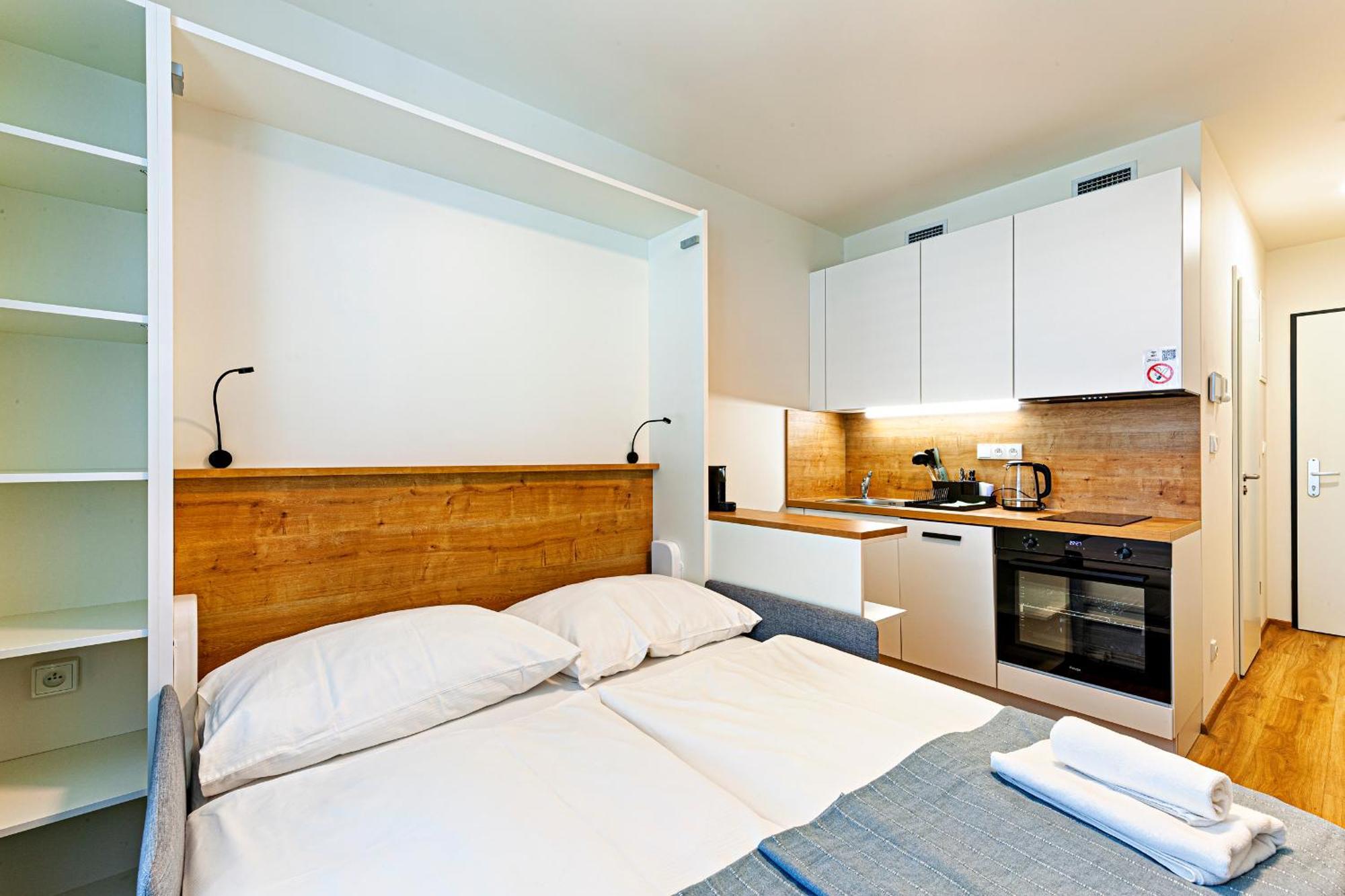 Kora Apartments Andel Praha Exteriér fotografie