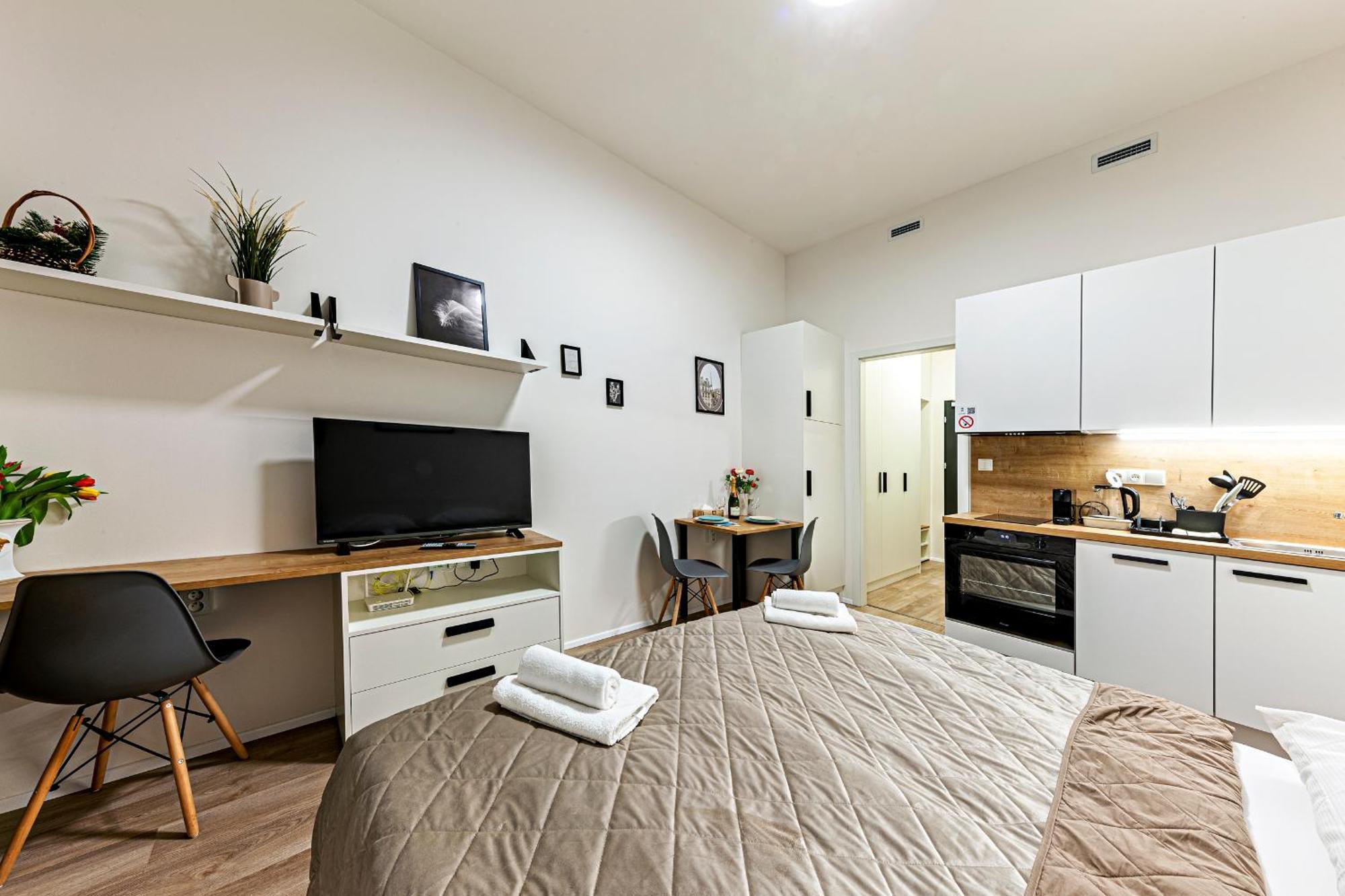 Kora Apartments Andel Praha Exteriér fotografie