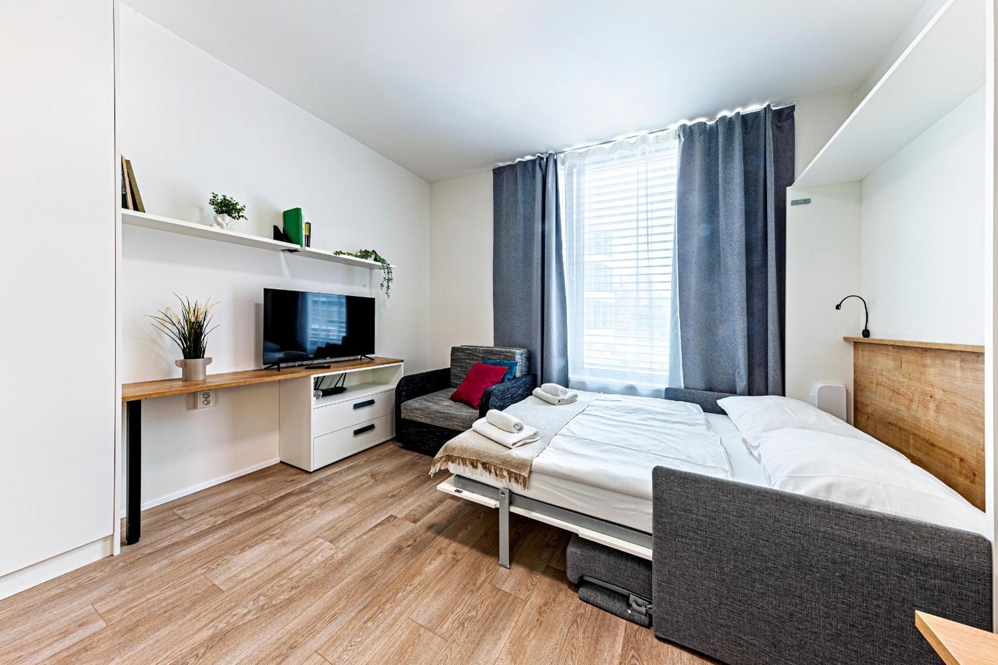 Kora Apartments Andel Praha Exteriér fotografie